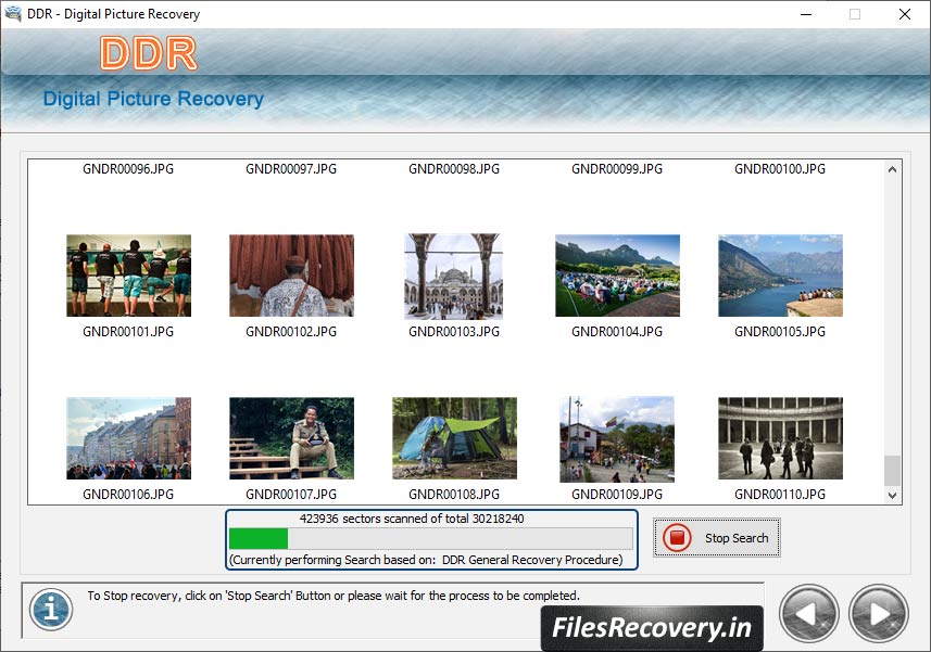 Picture Recovery Process