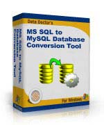 MS SQL to MySQL Database Conversion Tool Package