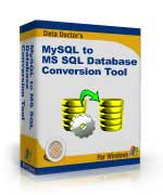 MySQL to MS SQL Database Conversion Tool Package