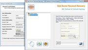 Outlook and Outlook Express Password Recovery Tool Screenshot