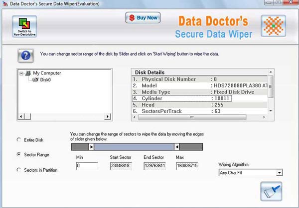 Data Wiping Tool