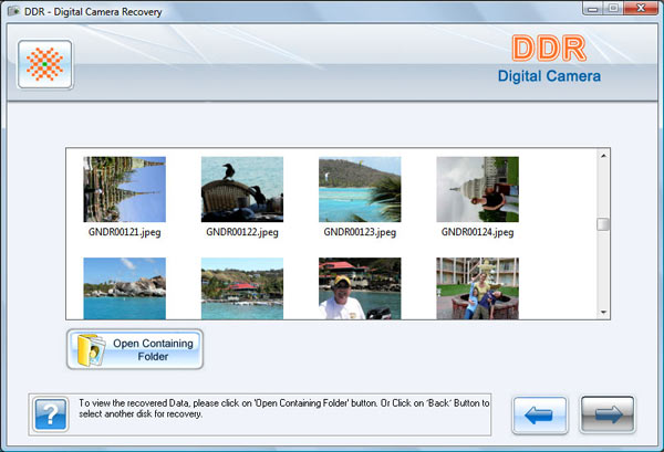 Digital Camera Data Recovery Tool