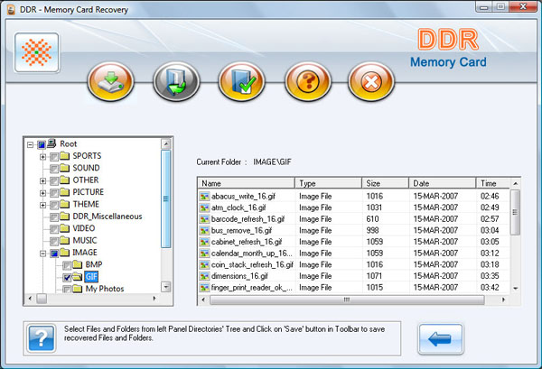 Memory Card File Recovery Tool