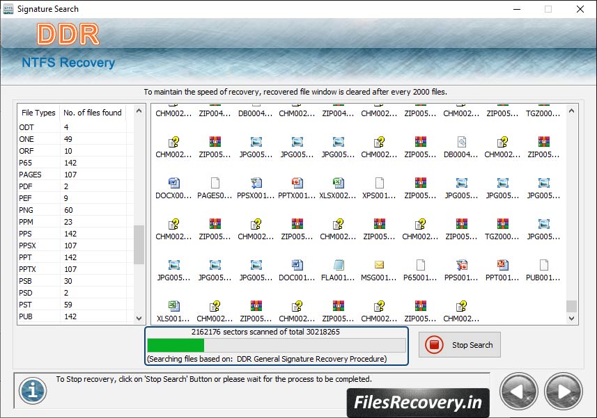 File Recovery Process