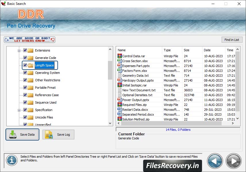 Save Recovered Data