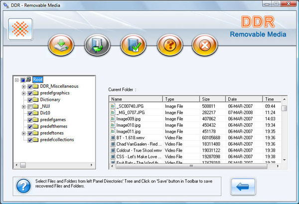 Removable Media File Recovery Tool