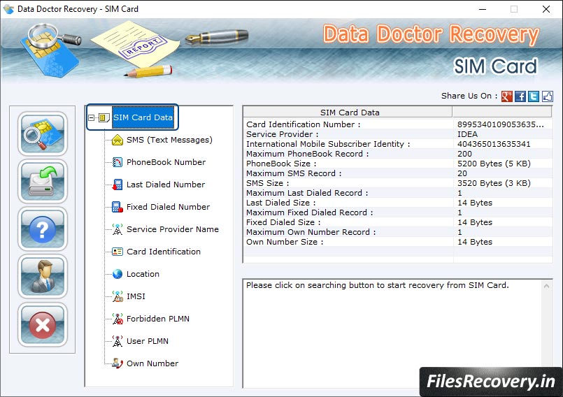 Recover Sim Card Data